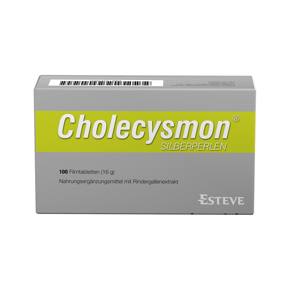 CHOLECYSMON Silberperlen (100 Stk) - medikamente-per-klick.de