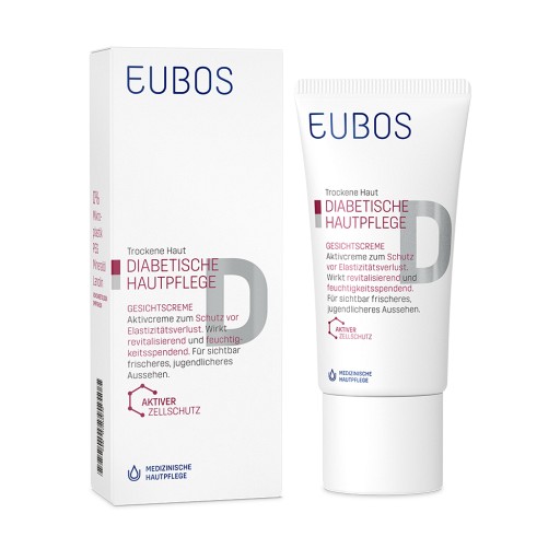 EUBOS DIABETISCHE HAUTPFLEGE GESICHTSCREME (50 ml) -  medikamente-per-klick.de