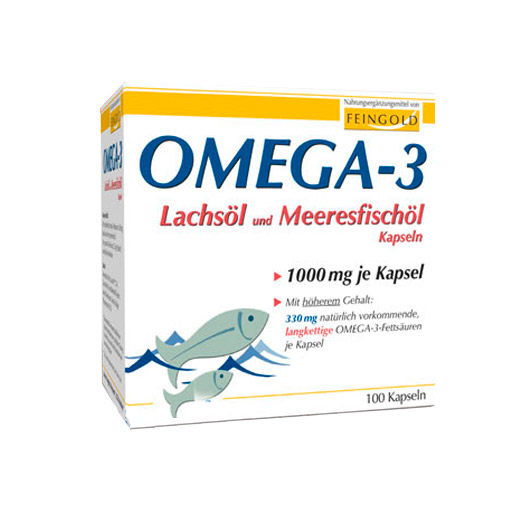OMEGA-3 LACHSÖL und Meeresfischöl Kapseln (100 Stk) -  medikamente-per-klick.de