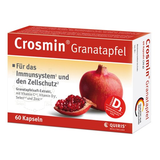 CROSMIN Granatapfel Kapseln (60 Stk) - medikamente-per-klick.de
