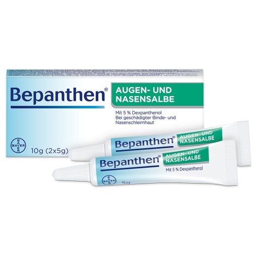 Bepanthen® Augen- und Nasensalbe zur Förderung der Wundheilung 10g -  medikamente-per-klick.de