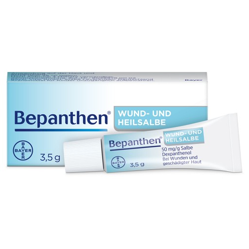 Bepanthen® Wund- und Heilsalbe bei oberflächlichen Hautverletzungen 3,5g -  medikamente-per-klick.de