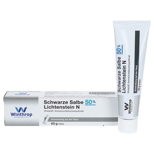 SCHWARZE SALBE 50% Lichtenstein N (40 g) - medikamente-per-klick.de