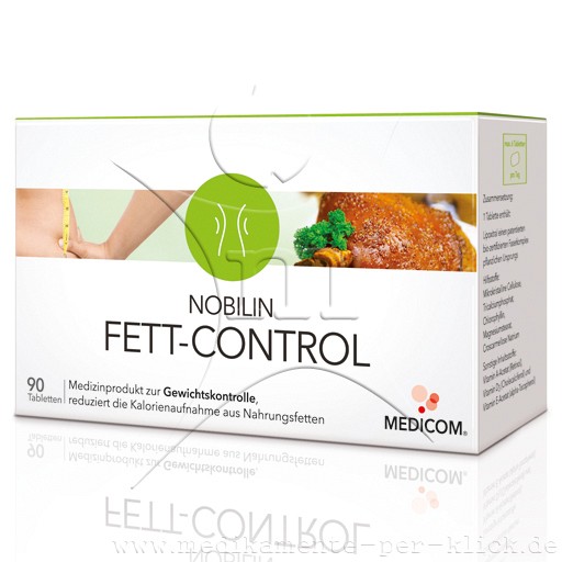 NOBILIN Fett-Blocker Tabletten (60 Stk) - medikamente-per-klick.de