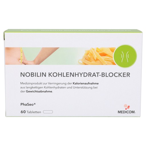 NOBILIN Kohlenhydrat-Blocker Tabletten (60 Stk) - medikamente-per-klick.de
