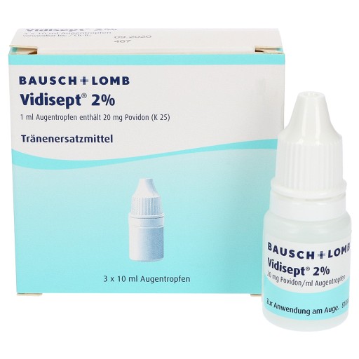 VIDISEPT 2% Augentropfen (3X10 ml) - medikamente-per-klick.de