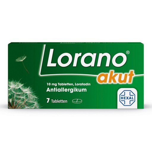 LORANO akut Tabletten (7 Stk) - medikamente-per-klick.de