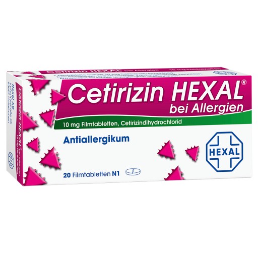 Cetirizin Hexal Filmtabletten – Antiallergikum