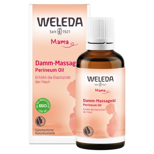 Weleda Damm-Massageöl für geburtsvorbereitende Dammmassagen (50 ml) -  medikamente-per-klick.de