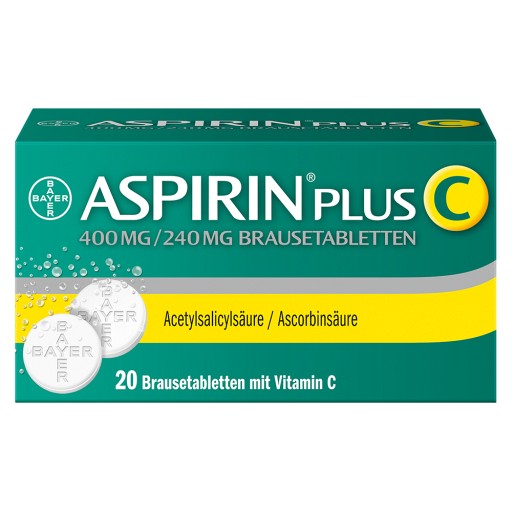 ASPIRIN plus C Brausetabletten (20 Stk) - medikamente-per-klick.de