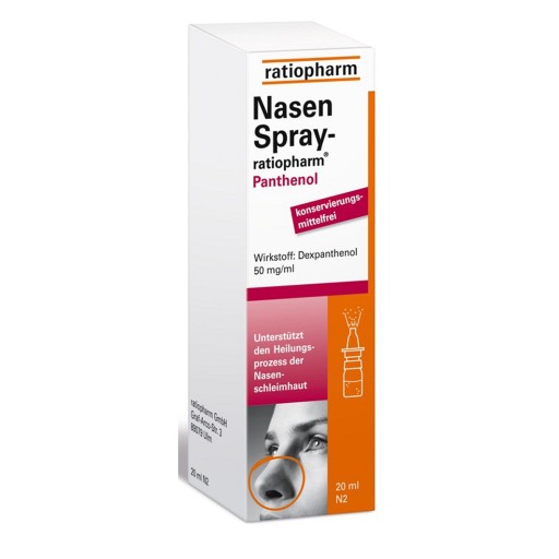 NasenSpray-ratiopharm® Panthenol (20 ml) - medikamente-per-klick.de