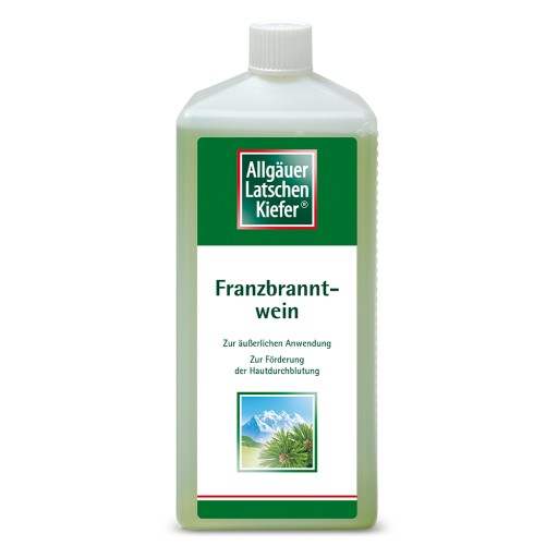 ALLGÄUER LATSCHENKIEFER Franzbranntwein (1000 ml) - medikamente-per-klick.de