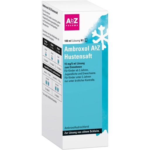 AMBROXOL AbZ Hustensaft 15 mg/5 ml (100 ml) - medikamente-per-klick.de