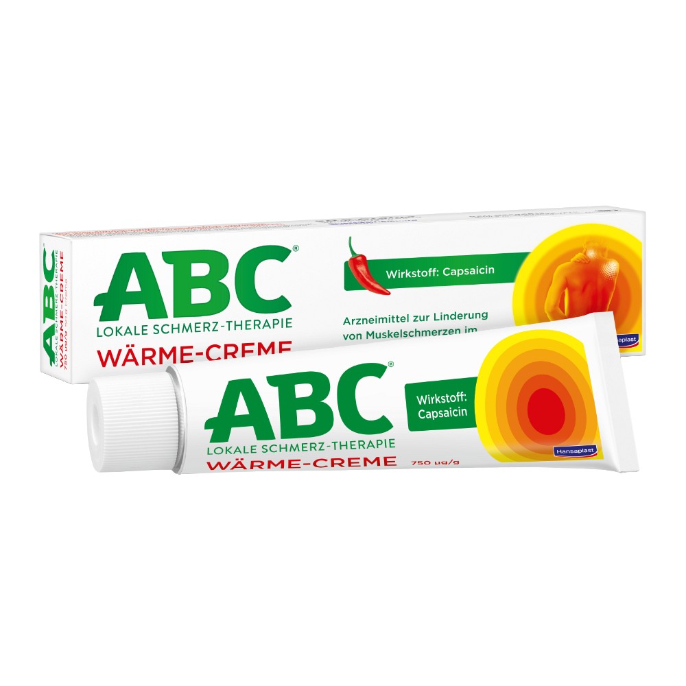 ABC Wärme-Creme Capsicum Hansaplast med (50 g) - medikamente-per-klick.de
