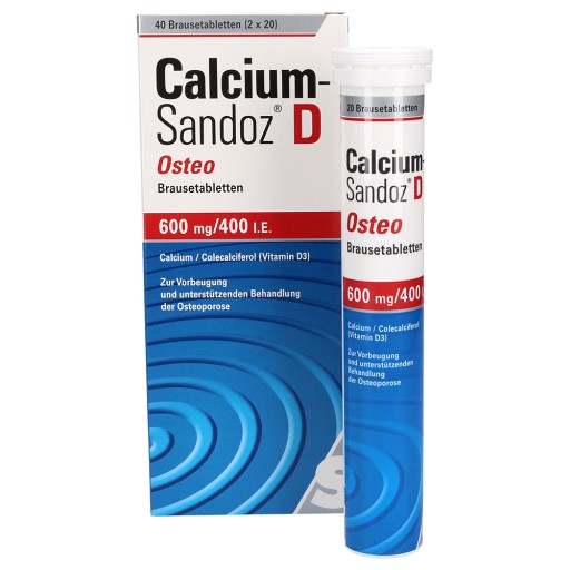 CALCIUM SANDOZ D Osteo Brausetabletten (40 Stk) - medikamente-per-klick.de