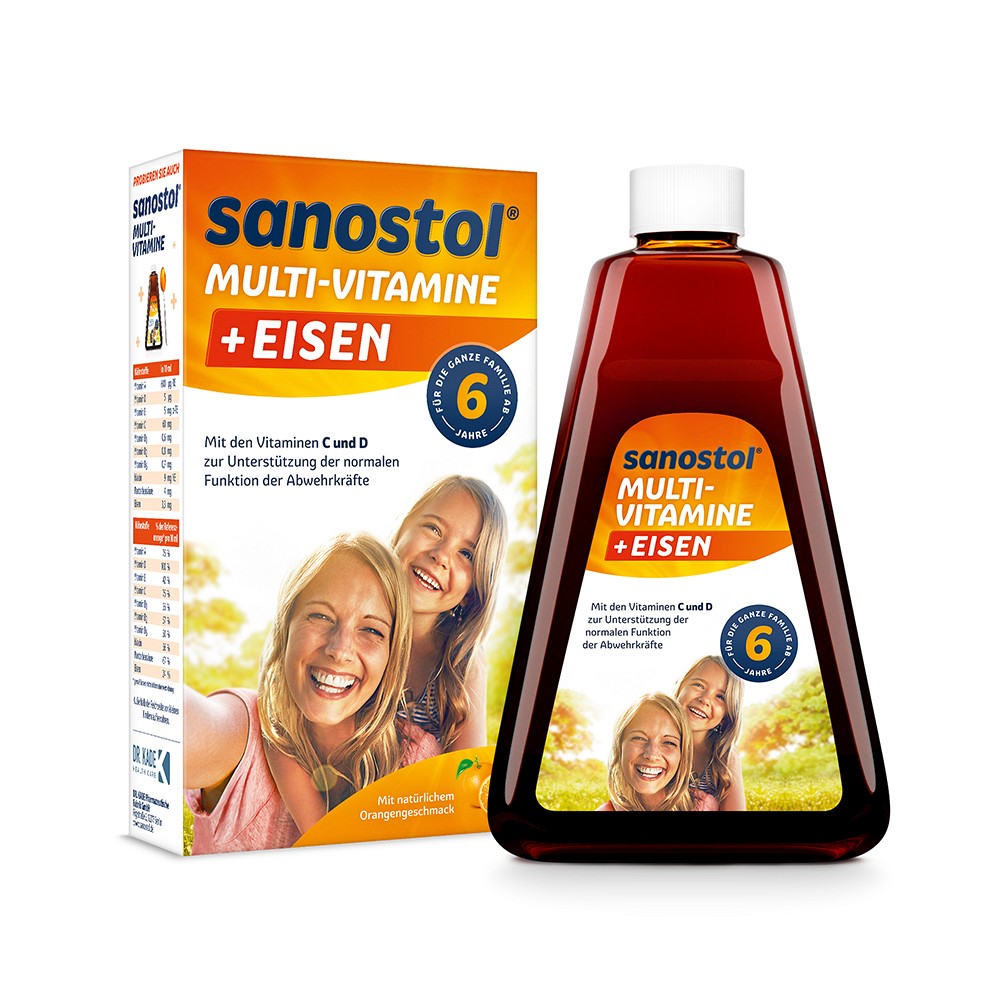 SANOSTOL plus Eisen Saft (230 ml) - medikamente-per-klick.de