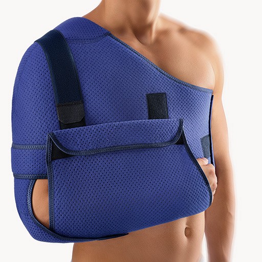 BORT OmoStabil Schulter-Arm-Bandage Gr.1 blau (1 Stk) -  medikamente-per-klick.de