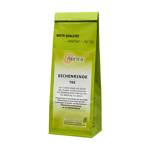 EICHENRINDE Tee Aurica (100 g) - medikamente-per-klick.de