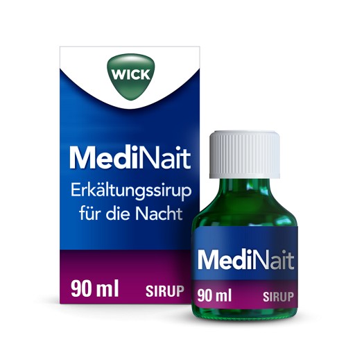 WICK MediNait Erkältungssirup für die Nacht 90ml (90 ml) - medikamente -per-klick.de