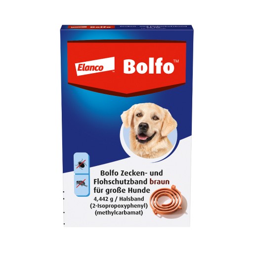 BOLFO Flohschutzband braun f.große Hunde (1 Stk) - medikamente-per-klick.de