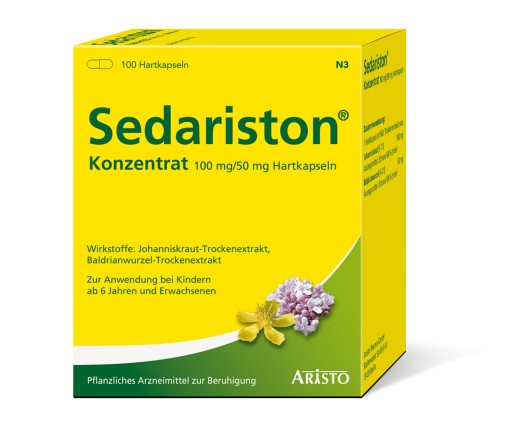 Sedariston® Konzentrat 100 mg/50 mg Hartkapseln