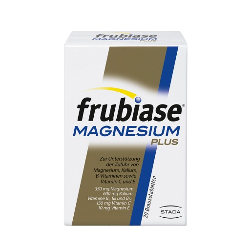 FRUBIASE MAGNESIUM PLUS Brausetabletten (20 Stk) - medikamente-per-klick.de