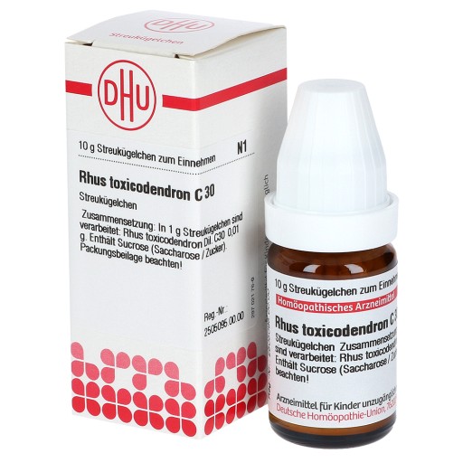 RHUS TOXICODENDRON C 30 Globuli (10 g) - medikamente-per-klick.de