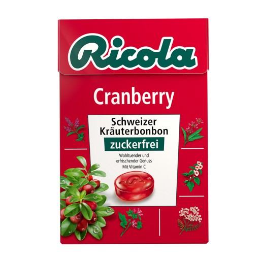 RICOLA o.Z.Box Cranberry Bonbons (50 g) - medikamente-per-klick.de