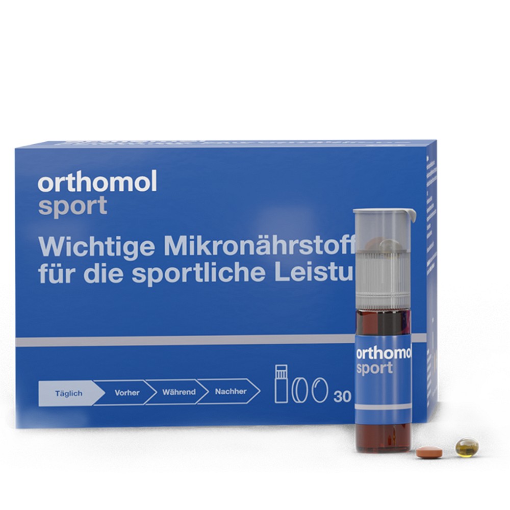 Orthomol Sport Trinkfläschchen/Tablette/Kapsel 30er-Packung (30 Stk) -  medikamente-per-klick.de