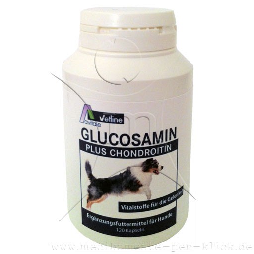 GLUCOSAMIN+CHONDROITIN Kapseln für Hunde (120 Stk) -  medikamente-per-klick.de