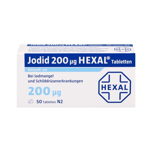 Jodid 200 µg HEXAL® Tabletten (100 St) - medikamente-per-klick.de