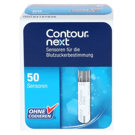 CONTOUR Next Sensoren Teststreifen (50 Stk) - medikamente-per-klick.de