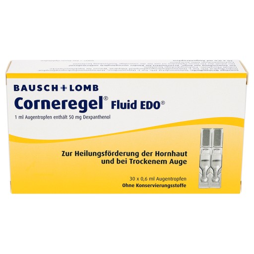 CORNEREGEL Fluid EDO Augentropfen (30X0.6 ml) - medikamente-per-klick.de