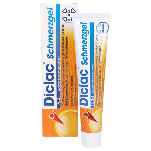 DICLAC Schmerzgel 1% (50 g) - medikamente-per-klick.de