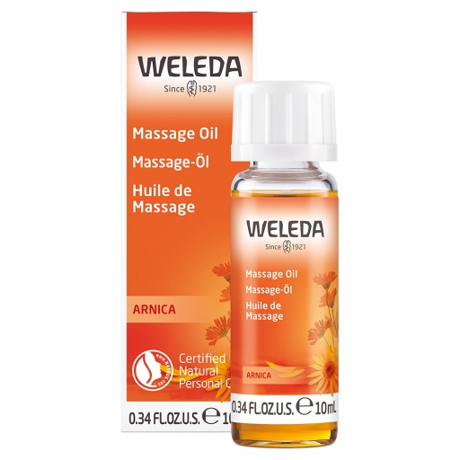 Weleda Massageöl Arnika - kräftigt und durchwärmt (10 ml) -  medikamente-per-klick.de