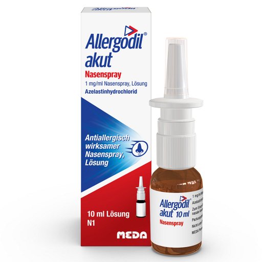 Allergodil® akut Nasenspray bei Heuschnupfen (10 ml) - medikamente -per-klick.de