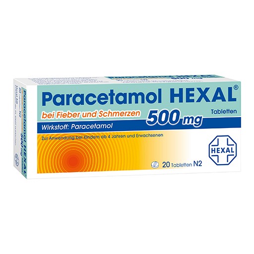 Paracetamol 500 mg HEXAL®