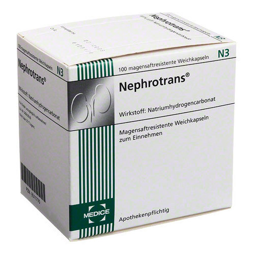 NEPHROTRANS magensaftresistente Kapseln (100 Stk) - medikamente-per-klick.de