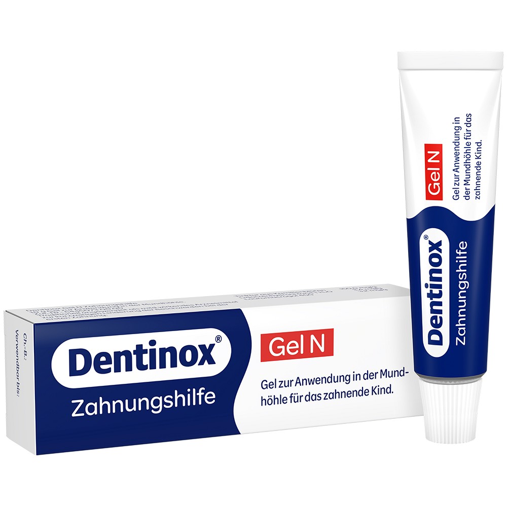Dentinox®-Gel N Zahnungshilfe bei Zahnungsschmerzen -  medikamente-per-klick.de