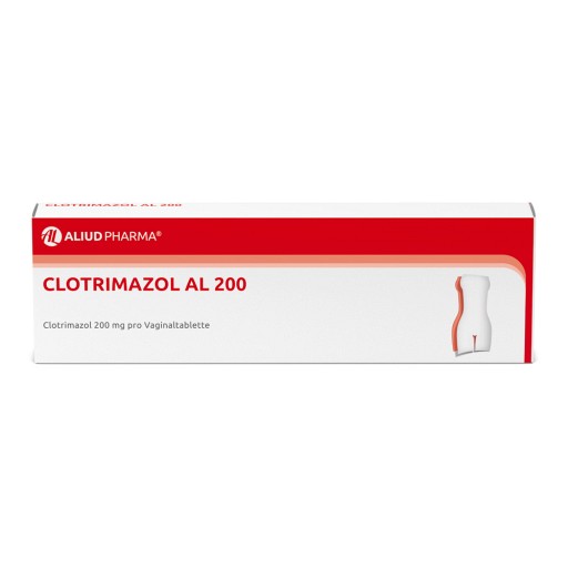 CLOTRIMAZOL AL 200 Vaginaltabletten (3 Stk) - medikamente-per-klick.de