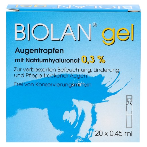 BIOLAN Gel Augentropfen (20X0.45 ml) - medikamente-per-klick.de