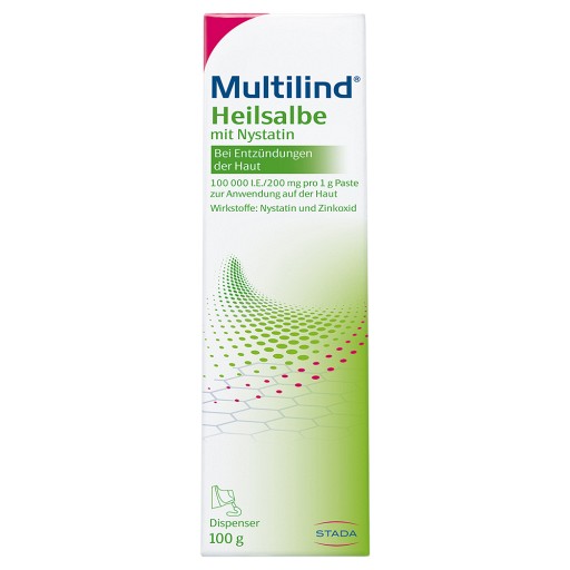 Multilind® Heilsalbe mit Nystatin (100 g) - medikamente-per-klick.de