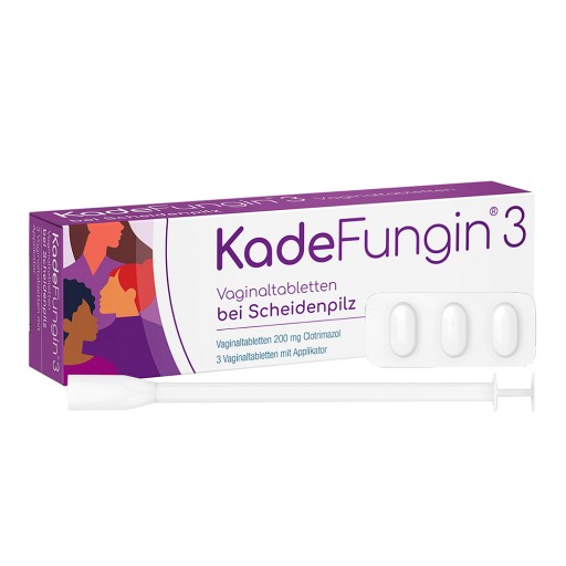 KADEFUNGIN 3 Vaginaltabletten (3 Stk) - medikamente-per-klick.de