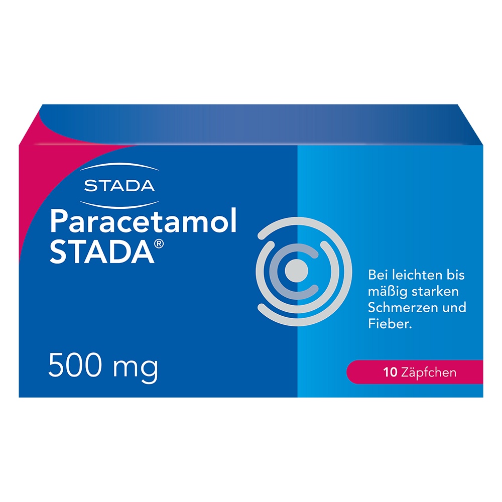 Paracetamol STADA 500mg Zäpfchen (10 Stk) - medikamente-per-klick.de