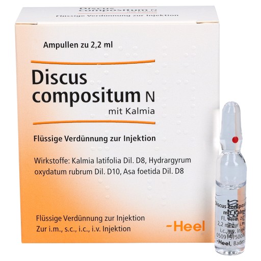 DISCUS compositum N mit Kalmia Ampullen (100 Stk) - medikamente-per-klick.de
