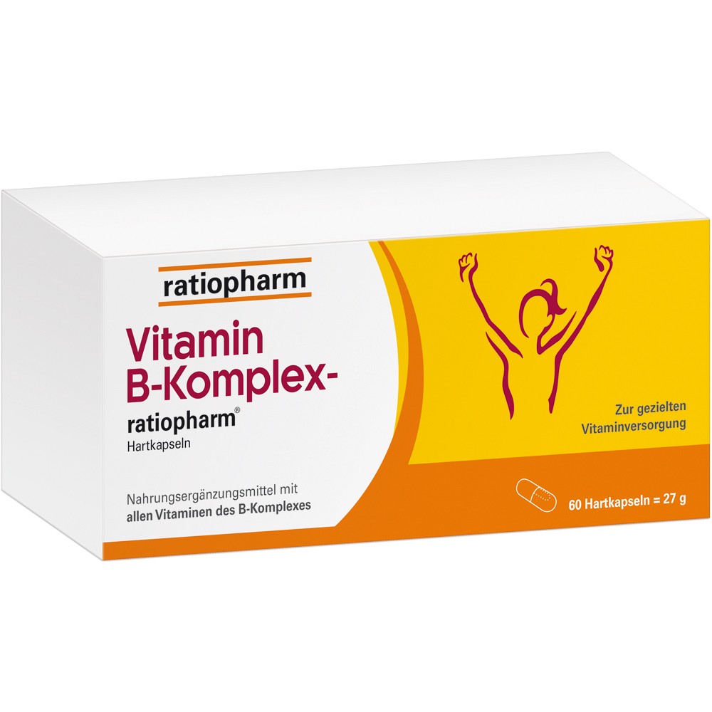VITAMIN B Komplex ratiopharm® Kapseln | medikamente-per-klick.de
