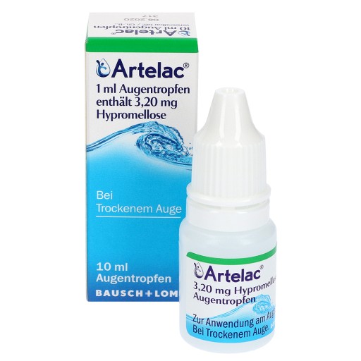 Artelac Augentropfen, Tränenersatzmittel (10 ml) - medikamente-per-klick.de