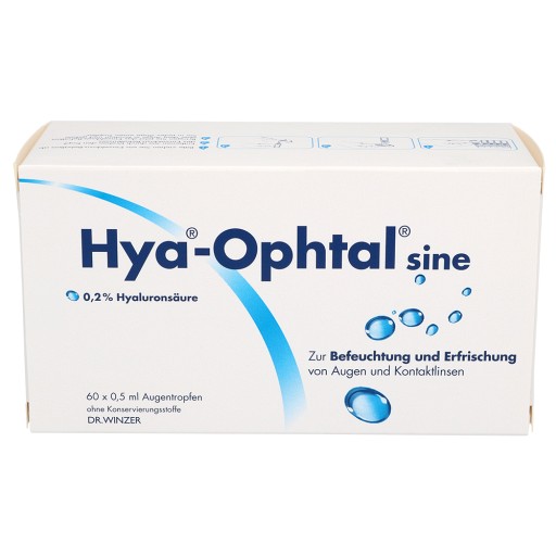 HYA-OPHTAL sine Augentropfen (60X0.5 ml) - medikamente-per-klick.de