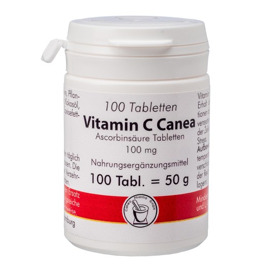 ASCORBINSÄURE 100 mg Canea Tabletten (100 Stk) - medikamente-per-klick.de