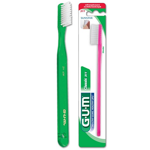 GUM® Classic Zahnbürste schmal, groß weich (1 Stk) -  medikamente-per-klick.de